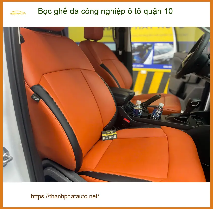 Nơi Bọc Ghế Da ghế da công nghiệp ô tô quận 10 - Gắn Nhanh Trong Ngày ảnh thực tế 2