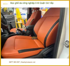 Nơi Bọc Ghế Da ghế da công nghiệp ô tô Quận Gò Vấp - Giá Tốt TPHCM