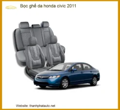Bọc Ghế Da Cao Cấp Honda Civic 2011 - Trung Tâm Nâng Cấp Chính Hãng TPHCM