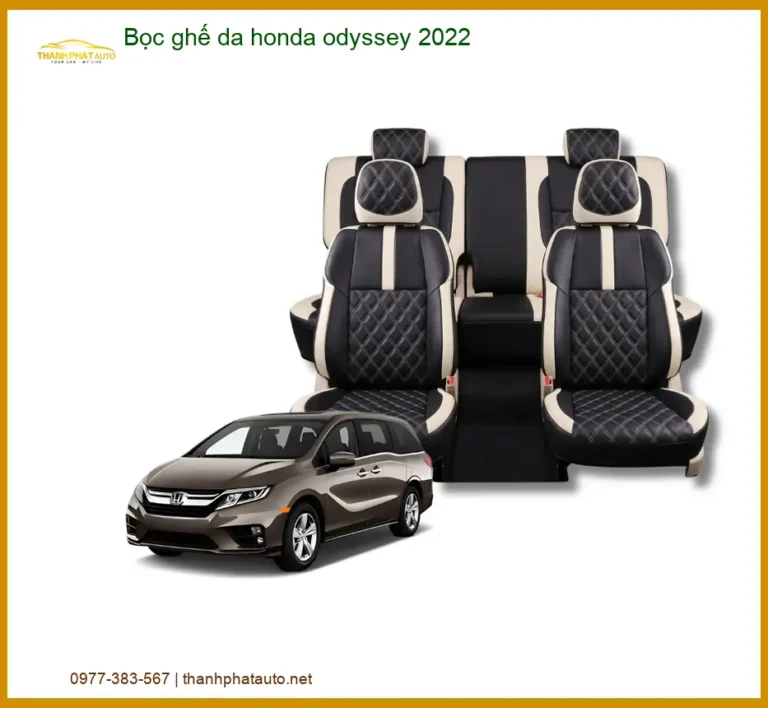 Bọc Ghế Da Honda Odyssey 2022 - Trung Tâm Lắp Đặt Uy Tín TPHCM