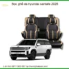 Bọc Ghế Da Hyundai Santafe 2026 - Địa Chỉ Lắp Đặt Chính Hãng TPHCM