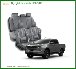 Bọc Ghế Da Cao Cấp Mazda BT50 2022 - Địa Chỉ Lắp Đặt Chính Hãng Giá Tốt TPHCM