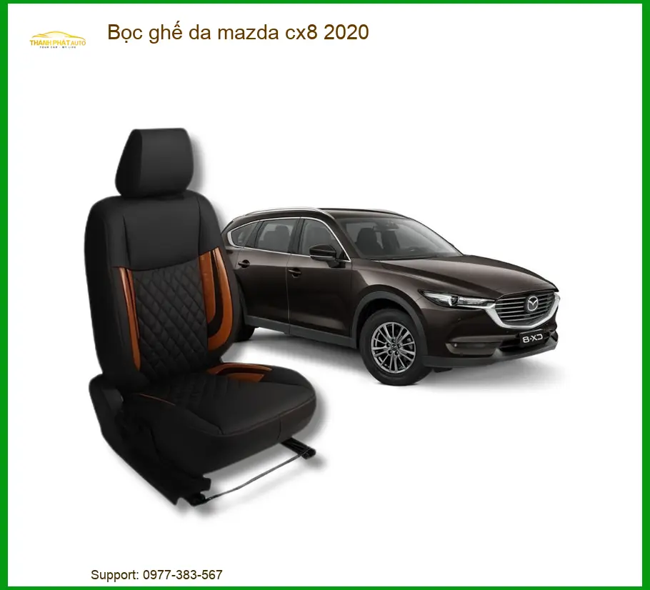 Bọc Ghế Da Mazda CX8 2020 - Địa Chỉ Bọc Ghế Da Xe Hơi Cao Cấp Chính Hãng TPHCM
