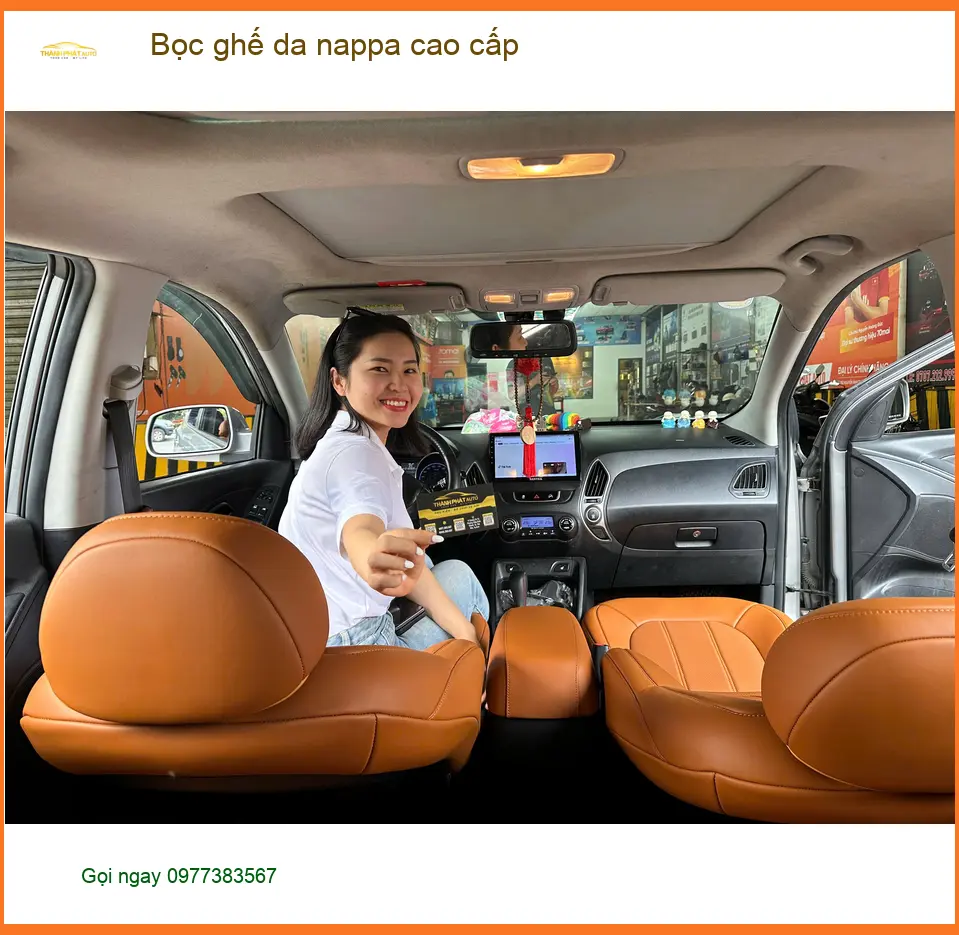 Anh Khôi bọc ghế da nappa cao cấp cho Mitsubishi Xpander Cross tại Quận Thủ Đức ảnh thực tế 4