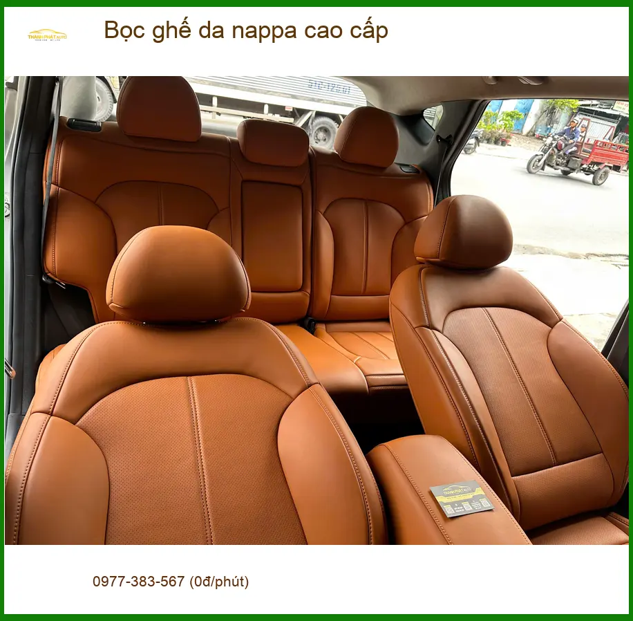 Anh Khôi bọc ghế da nappa cao cấp cho Mitsubishi Xpander Cross tại Quận Thủ Đức ảnh thực tế 5