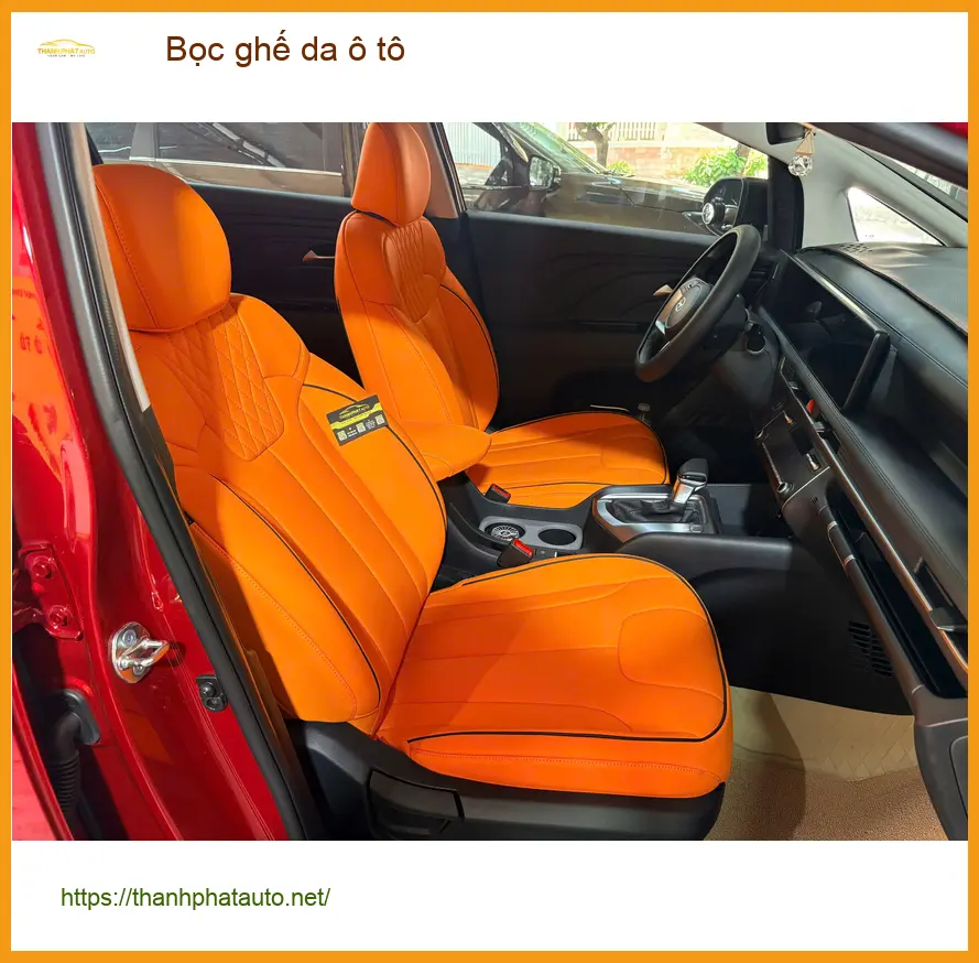 Anh Tuấn Kiệt bọc ghế da ô tô Hyundai Creta tại Quận Thủ Đức để nội thất xe sạch đẹp hơn