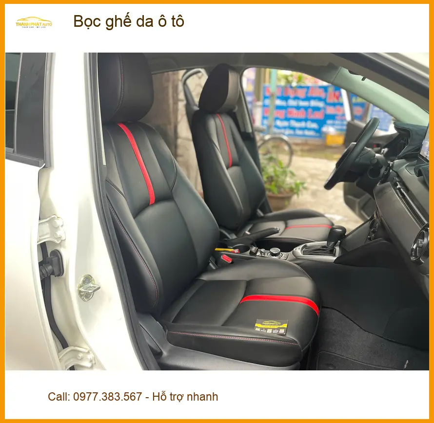 Anh Khôi bọc ghế da ô tô cho Honda CRV tại Quận Phú Nhuận để nội thất luôn sang trọng.