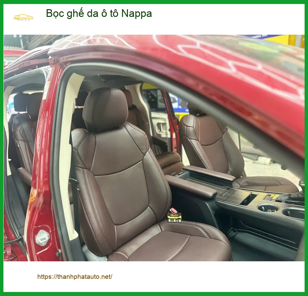 Chú Minh bọc ghế da Nappa cho Hyundai Accent tại Thủ Đức để nội thất sang trọng hơn ảnh thực tế 3