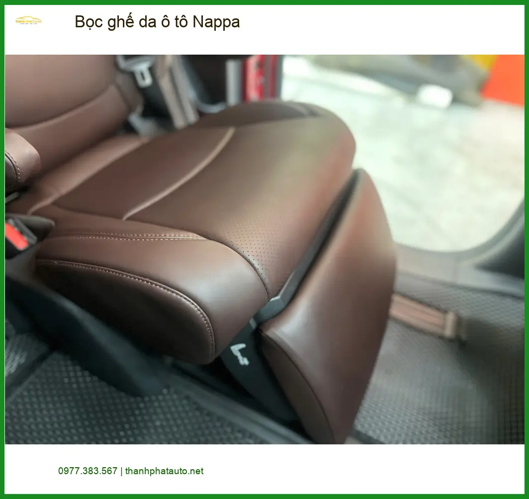 Anh Trí bọc ghế da ô tô Nappa cho Hyundai Accent tại Quận 12 để nâng tầm nội thất ảnh thực tế 2