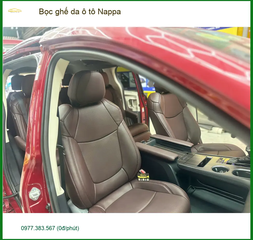 Anh Trí bọc ghế da ô tô Nappa cho Hyundai Accent tại Quận 12 để nâng tầm nội thất ảnh thực tế 5