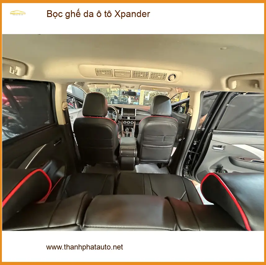 Chị Loan bọc ghế da ô tô Xpander Quận Bình Thạnh để nội thất mới mẻ hơn