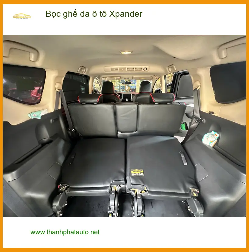 Anh Khải bọc ghế da ô tô Xpander Quận 10 để nội thất xe luôn mới đẹp ảnh thực tế 2