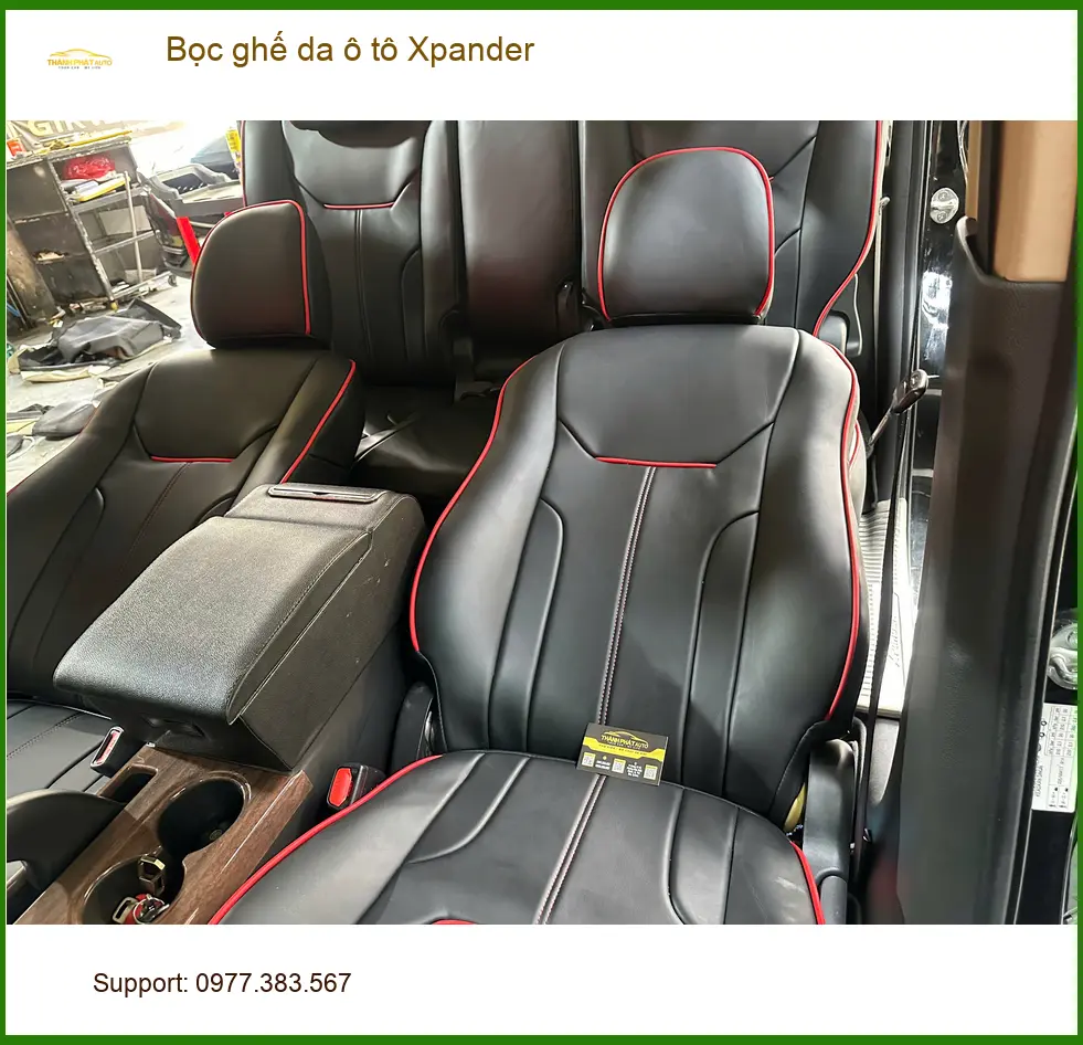Anh Khải bọc ghế da ô tô Xpander Quận 10 để nội thất xe luôn mới đẹp ảnh thực tế 4