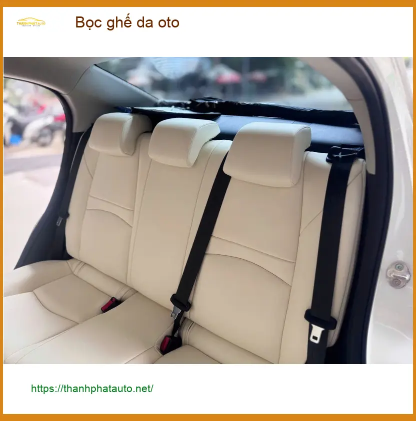 Anh Kiên bọc ghế da oto Suzuki XL7 tại Quận 9 để nội thất sang trọng hơn ảnh thực tế 2