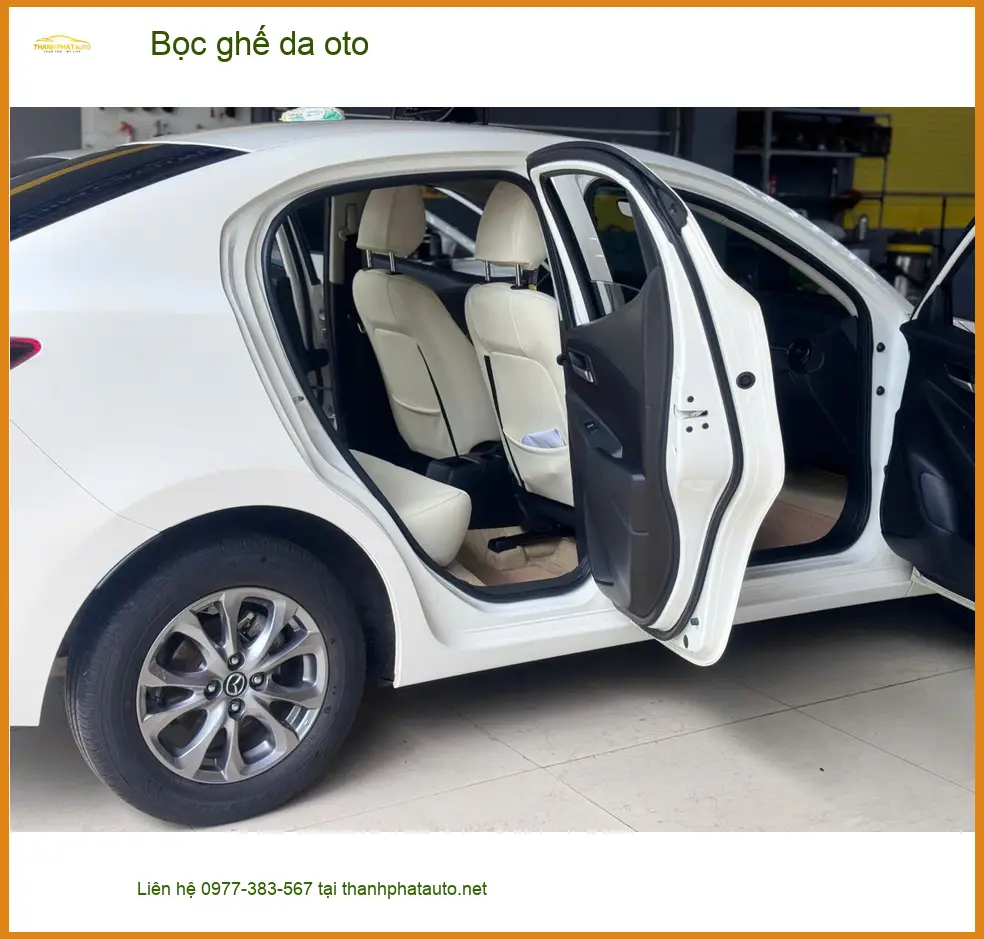 Anh Kiên bọc ghế da oto Suzuki XL7 tại Quận 9 để nội thất sang trọng hơn ảnh thực tế 5