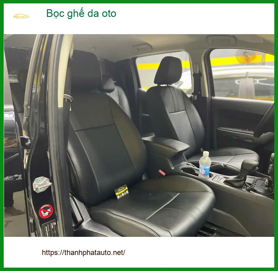 Anh Trọng bọc ghế da ô tô Hyundai Accent tại Quận 9 để nâng tầm không gian lái ảnh thực tế 3