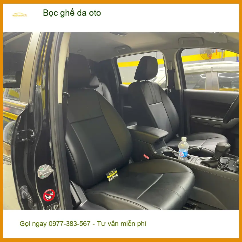 Anh Trọng bọc ghế da ô tô Hyundai Accent tại Quận 9 để nâng tầm không gian lái ảnh thực tế 5