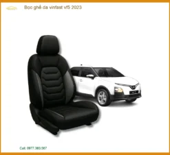 Bọc Ghế Da Cao Cấp Vinfast VF5 2023 - Địa Chỉ Lắp Đặt Chính Hãng TPHCM