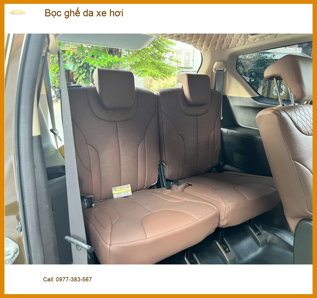 Anh Minh Bọc ghế da xe hơi Hyundai Accent tại Quận 12 cho không gian xe sang trọng hơn