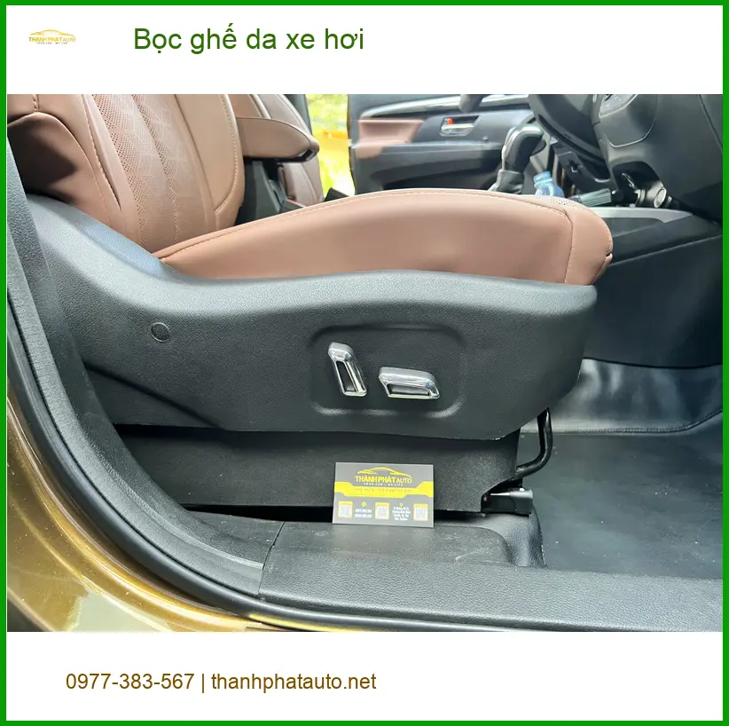 Anh Minh Bọc ghế da xe hơi Hyundai Accent tại Quận 12 cho không gian xe sang trọng hơn ảnh thực tế 2