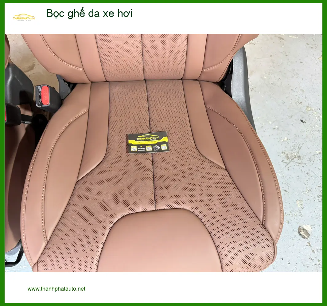 Cô Yến bọc ghế da Honda HR-V Quận 4, nội thất xe thêm phần đẳng cấp. ảnh thực tế 4