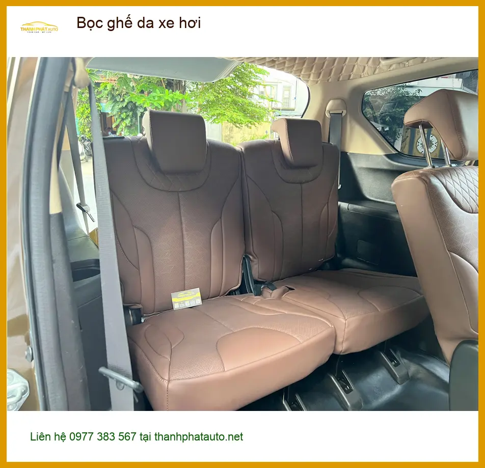 Anh Tiến bọc ghế da xe hơi Toyota Corolla Cross tại Quận 9 để nâng tầm nội thất ảnh thực tế 2
