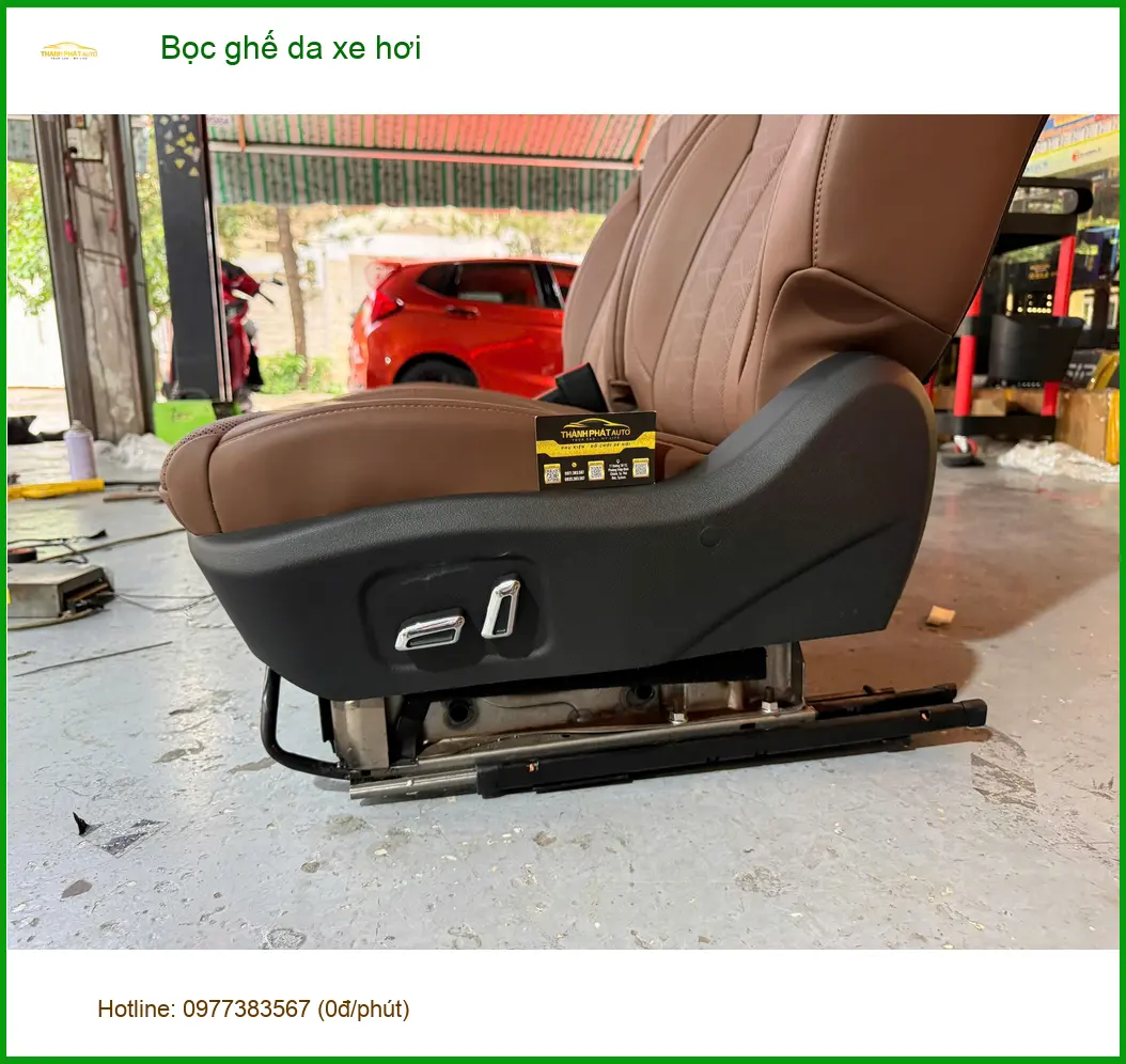Anh Hưng bọc ghế da xe Hyundai Creta tại Hóc Môn để nội thất luôn mới ảnh thực tế 3