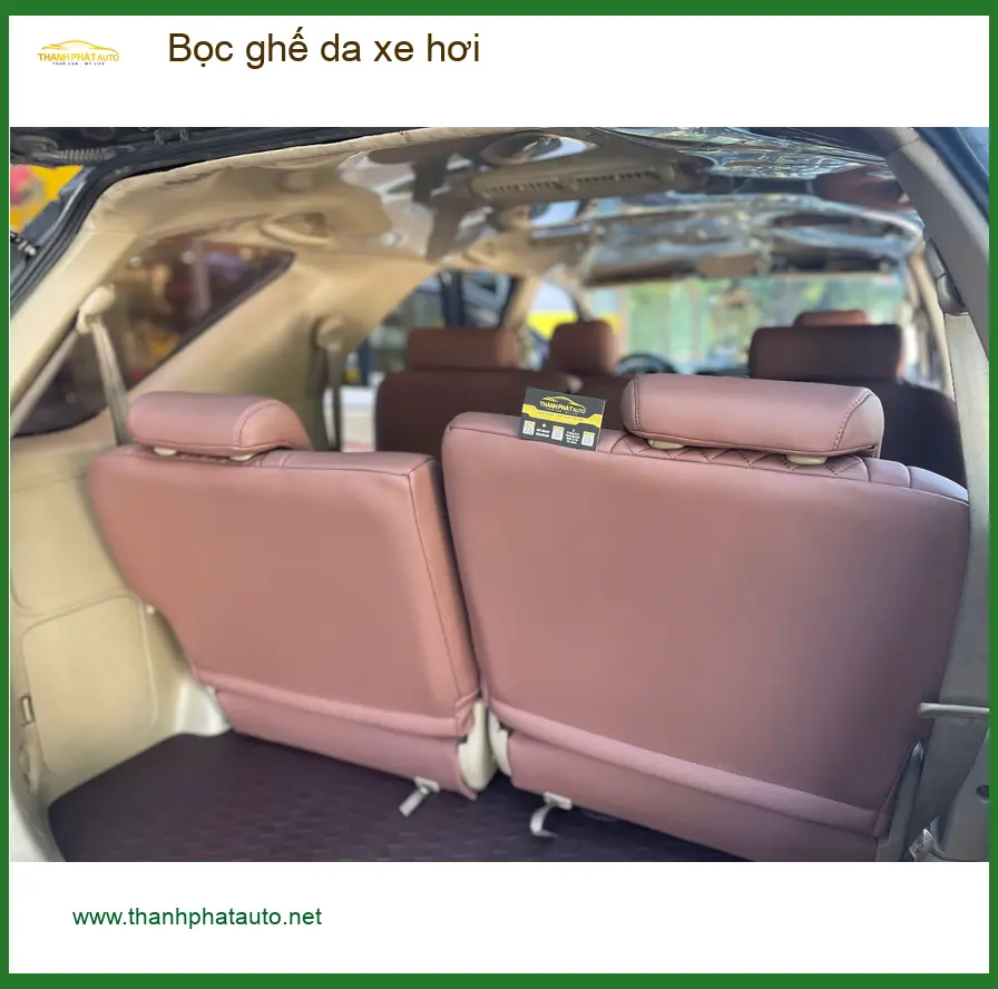 Chị Thảo bọc ghế da cho Hyundai Accent tại Quận 8 để nội thất xe luôn mới mẻ