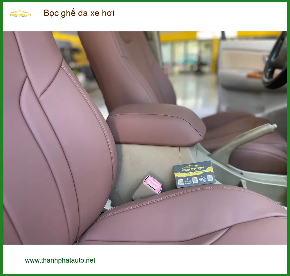 Chị Thảo bọc ghế da cho Hyundai Accent tại Quận 8 để nội thất xe luôn mới mẻ ảnh thực tế 3