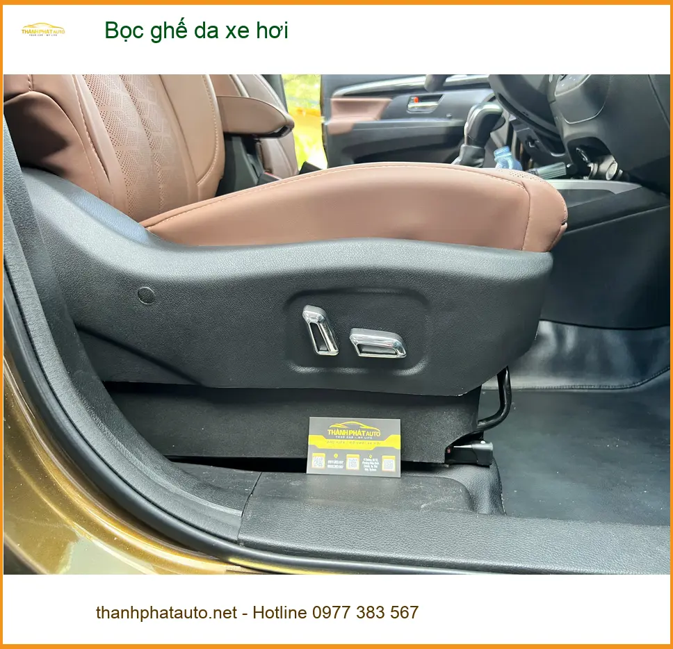 Bọc ghế da xe hơi Quận 1 cho Anh Minh Mazda CX-5 nội thất đã cũ ảnh thực tế 5
