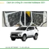 Cách Âm Chống Ồn Chevrolet Trailblazer 2021 - Địa Chỉ Lắp Đặt Uy Tín TPHCM