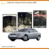 Cách Âm Chống Ồn Ford Mondeo 2006 - Địa Chỉ Lắp Đặt Chính Hãng TPHCM