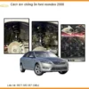 Cách Âm Chống Ồn Ford Mondeo 2008 - Nơi Lắp Đặt Chính Hãng TPHCM