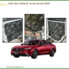 Cách âm chống ồn Honda Accord 2026 - Địa Chỉ Lắp Đặt Chính Hãng TPHCM