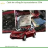 Giải Pháp Cách Âm Chống Ồn Hyundai Elantra 2014 Cao Cấp - Địa Chỉ Lắp Đặt Chính Hãng TPHCM