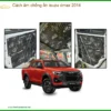Vật Liệu Cách Âm Chống Ồn Cho Isuzu Dmax 2014 - Địa Chỉ Lắp Đặt Uy Tín TPHCM