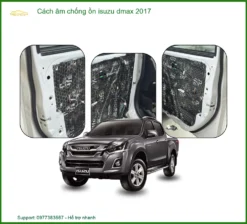 Cách Âm Chống Ồn Isuzu Dmax 2017 - Địa Chỉ Thi Công Uy Tín TPHCM