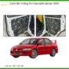Cách Âm Chống Ồn Mitsubishi Lancer 2005 - Trung Tâm Lắp Đặt Giá Tốt TPHCM