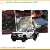 Cách Âm Chống Ồn Mitsubishi Triton 2022 - Địa Chỉ Lắp Đặt Uy Tín TPHCM