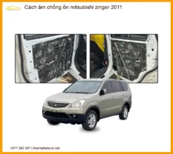 Cách Âm Chống Ồn Mitsubishi Zinger 2011 - Địa Chỉ Lắp Đặt Uy Tín TPHCM