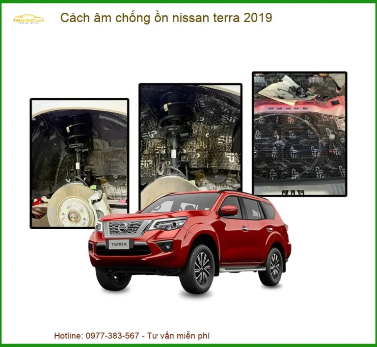 Cách Âm Chống Ồn Nissan Terra 2019 - Địa Chỉ Lắp Đặt Uy Tín TPHCM