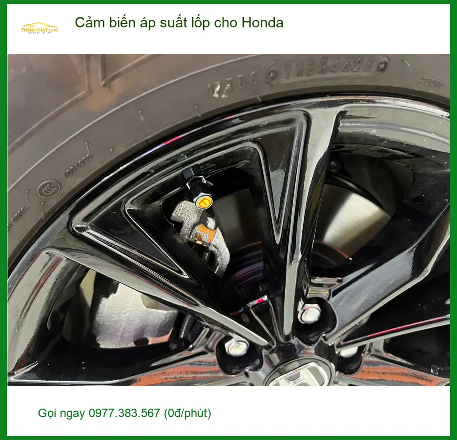 Anh Tuấn Khải lắp Cảm biến áp suất lốp cho Honda CR-V tại Củ Chi để yên tâm hơn khi đi xa ảnh thực tế 4