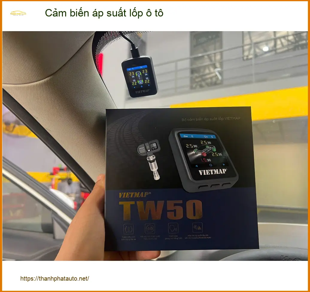 Anh Duy lắp Cảm biến áp suất lốp ô tô cho Honda CRV ở Quận 8 để yên tâm đi công tác ảnh thực tế 2