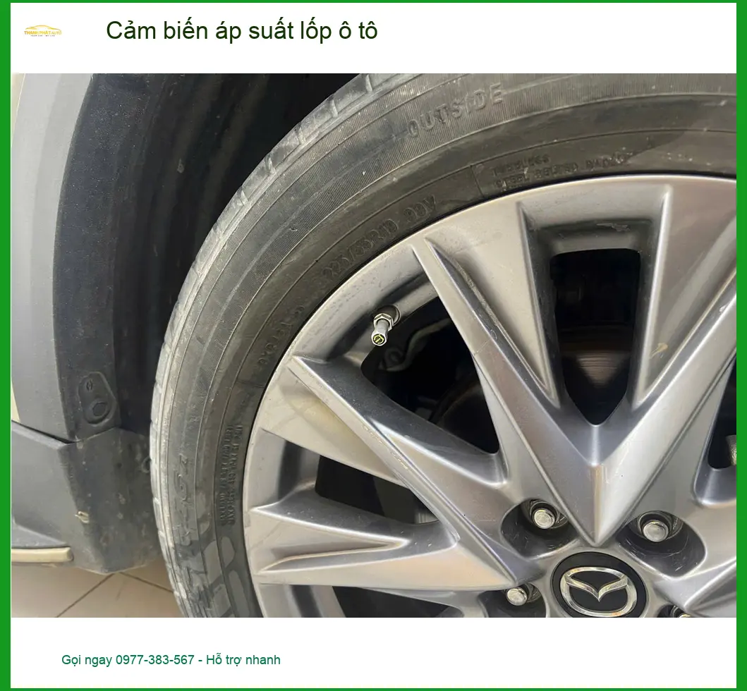 Anh Duy lắp Cảm biến áp suất lốp ô tô cho Honda CRV ở Quận 8 để yên tâm đi công tác ảnh thực tế 3