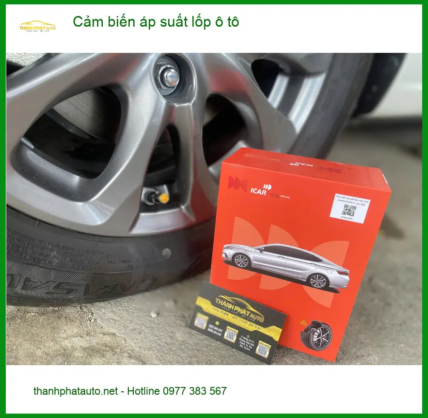 Chú Lâm lắp cảm biến áp suất lốp ô tô cho Hyundai SantaFe ở Quận 5 ảnh thực tế 3