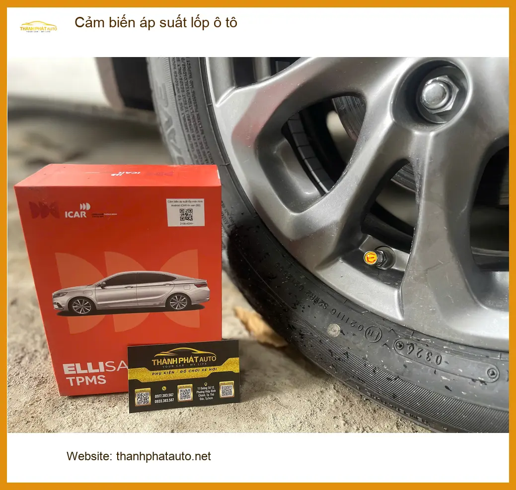 Chú Lâm lắp cảm biến áp suất lốp ô tô cho Hyundai SantaFe ở Quận 5 ảnh thực tế 5