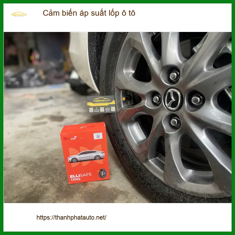 Anh Minh lắp cảm biến áp suất lốp cho Kia K3 tại Quận Gò Vấp