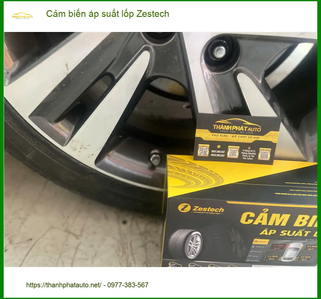 Anh Khải lắp cảm biến áp suất lốp Zestech cho Cross tại Quận 2 ảnh thực tế 2