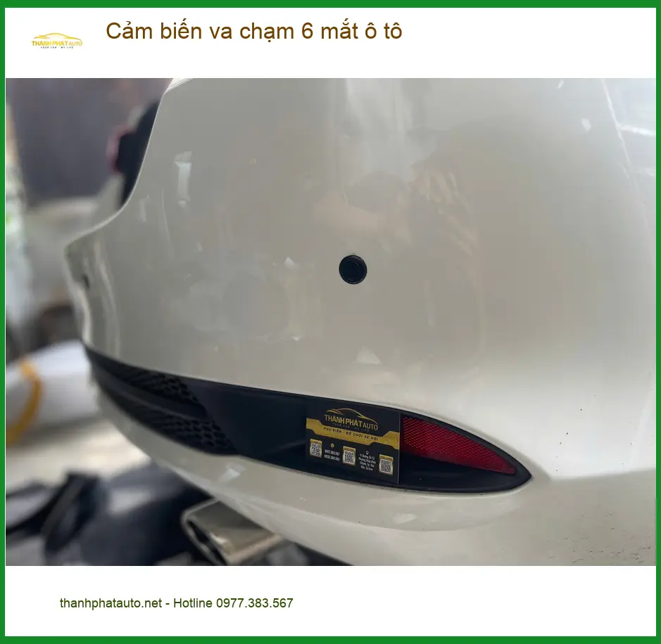 Anh Duy lắp cảm biến va chạm 6 mắt ô tô cho Hyundai Accent tại Quận 10 ảnh thực tế 2