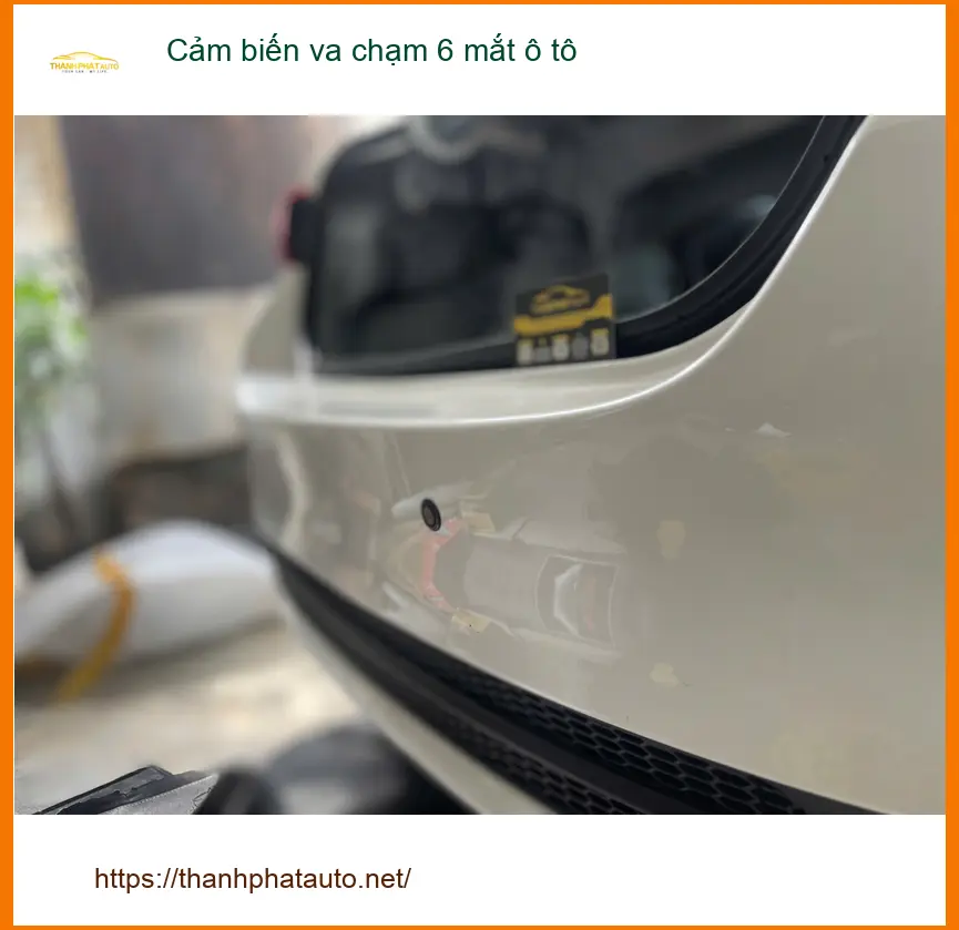 Chú Minh lắp Cảm biến va chạm 6 mắt ô tô Mazda CX-5 Quận 2 giá tốt